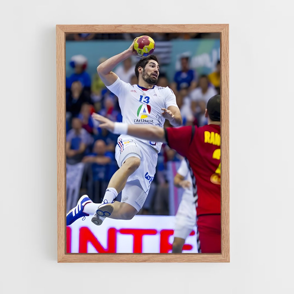 Poster Nikola de karabatic – affiche Handball (vue 4)